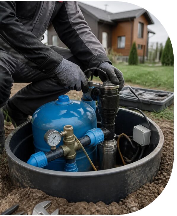 Профессиональное техническое обслуживание скважины на воду в Ефремах